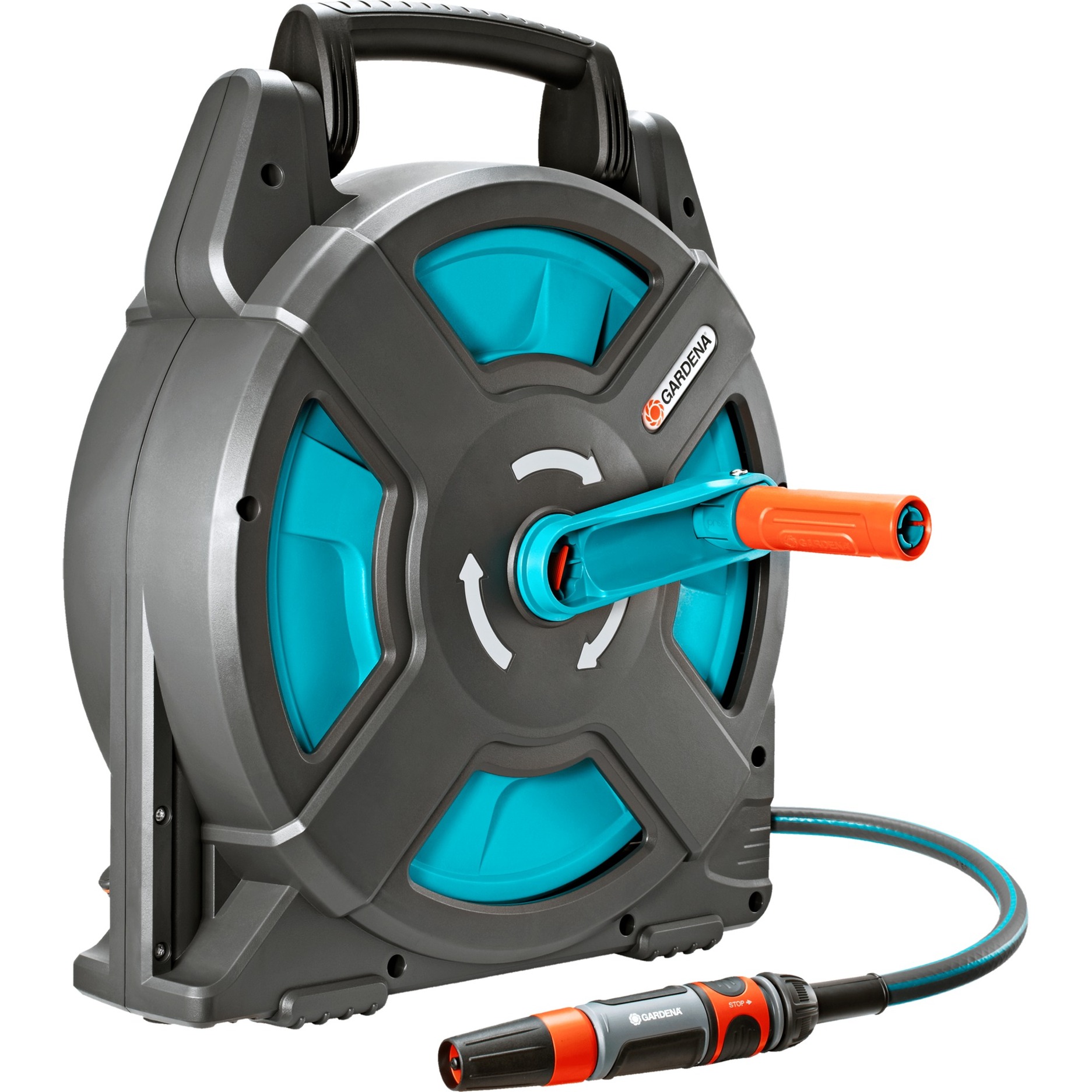 Schlauchbox Classic 15 Set, mit Schlauch, Systemteilen und Spritze, Schlauchtrommel Schlauchbox Classic 15 Set, mit Schlauch, Systemteilen und Spritze, Schlauchtrommel von Gardena