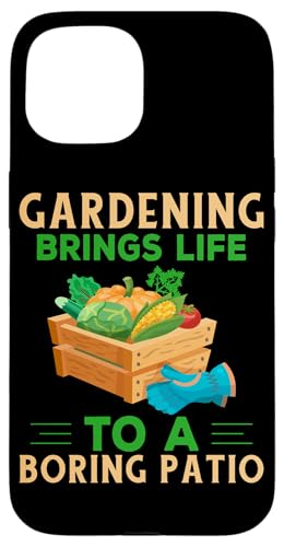 Bringt Leben in langweilige Terrassen-Gartengestaltung für Gärtner Hülle für iPhone 15 Bringt Leben in langweilige Terrassen-Gartengestaltung für Gärtner Hülle für iPhone 15 von Gardening Design Ideas For Gardeners
