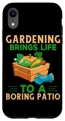 Bringt Leben in langweilige Terrassen-Gartengestaltung für Gärtner Hülle für iPhone XR Bringt Leben in langweilige Terrassen-Gartengestaltung für Gärtner Hülle für iPhone XR von Gardening Design Ideas For Gardeners