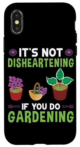 It's Not Disheartening Gardening Design für Gartenbauer Hülle für iPhone X/XS It's Not Disheartening Gardening Design für Gartenbauer Hülle für iPhone X/XS von Gardening Design Ideas For Gardeners