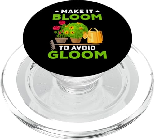 Make It Bloom Gartendesign für Gartenbauer PopSockets PopGrip für MagSafe von Gardening Design Ideas For Gardeners