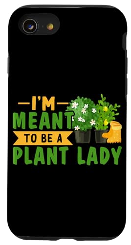 Plant Lady Gardening Design für Gärtner Hülle für iPhone SE (2020) / 7 / 8 von Gardening Design Ideas For Gardeners