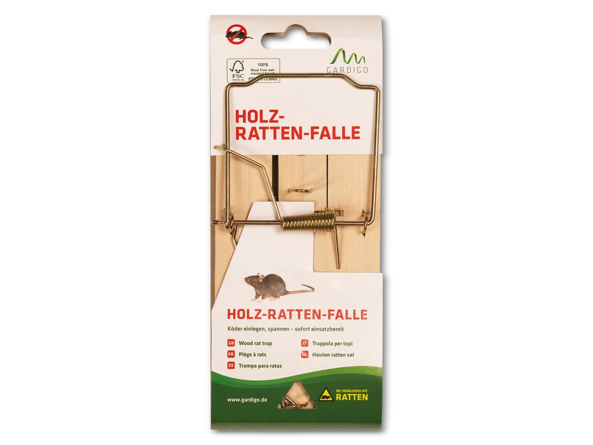 GARDIGO Holz-Rattenfalle GARDIGO Holz-Rattenfalle von Gardigo