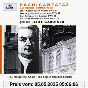 Bach: Cantata Pilgrimage (Kantaten BWV 11, 37, 43, 128) von John Eliot Gardiner