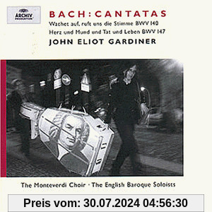 Bach: Cantata Pilgrimage (Kantaten BWV 140, 147) von Gardiner, John Eliot