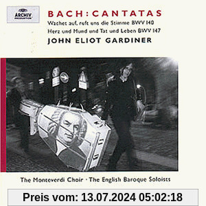 Bach: Cantata Pilgrimage (Kantaten BWV 140, 147) von Gardiner, John Eliot