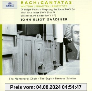 Bach: Cantata Pilgrimage (Kantaten BWV 34, 59, 74, 172) von Gardiner, John Eliot