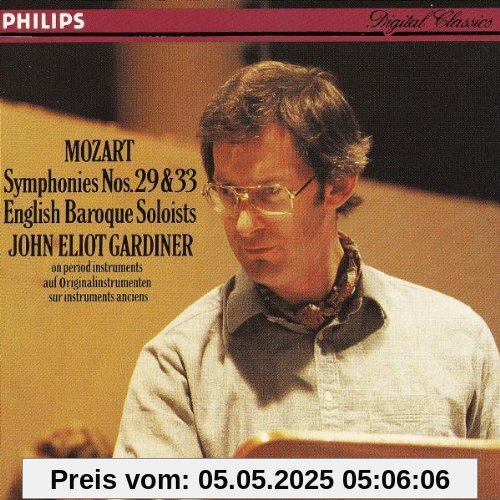 Sinfonien 29,33 Sinfonien 29,33 von John Eliot Gardiner