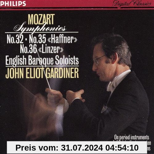 Sinfonien 32,35,36 von Gardiner, John Eliot