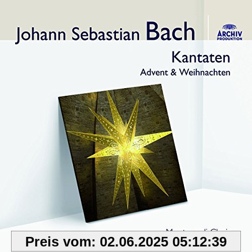 Bach: Kantaten Advent und Weihnachten von Gardiner