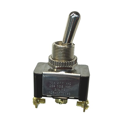 Gardner Bender GSW-12 Heavy Duty Elektro Kippschalter SPDT ON-ON, 20A/125V AC, Schraubklemme Gardner Bender GSW-12 Heavy Duty Elektro Kippschalter SPDT ON-ON, 20A/125V AC, Schraubklemme von Gardner Bender