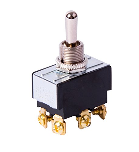 Gardner Bender GSW EIN (Mutter) - AUS - EIN (Mutter) (Schraubklemme) (DPDT) - 1½ HP 125-250 V AC grau von Gardner Bender