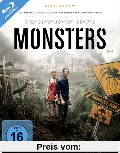 Monsters (Limited Steelbook Edition) [Blu-ray] von Gareth Edwards
