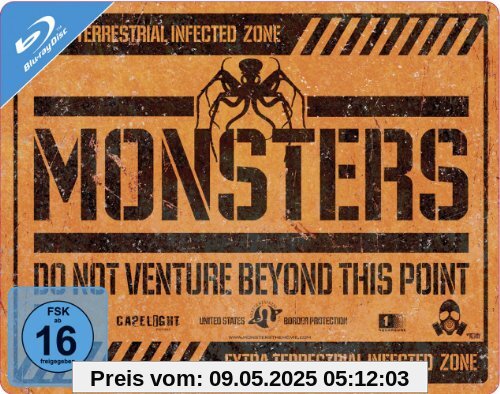 Monsters (limitiertes Quersteelbook) [Blu-ray] [Limited Edition] von Gareth Edwards