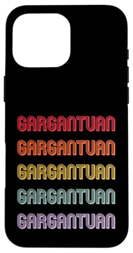 Gigantisch Hülle für iPhone 16 Pro Max von Gargantuan Apparel