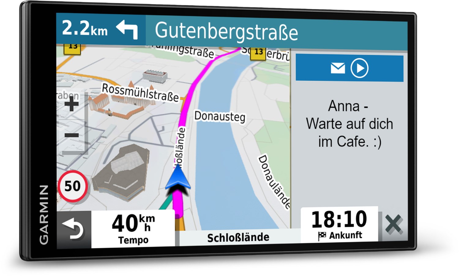 DriveSmart 65 MT-D EU Mobiles Navigationsgerät von Garmin