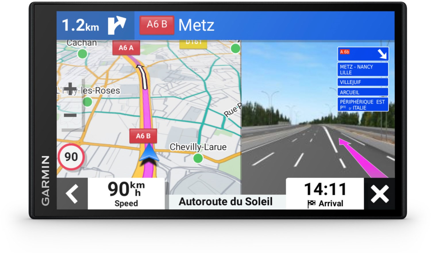 DriveSmart 76 EU MT-S Mobiles Navigationsgerät von Garmin