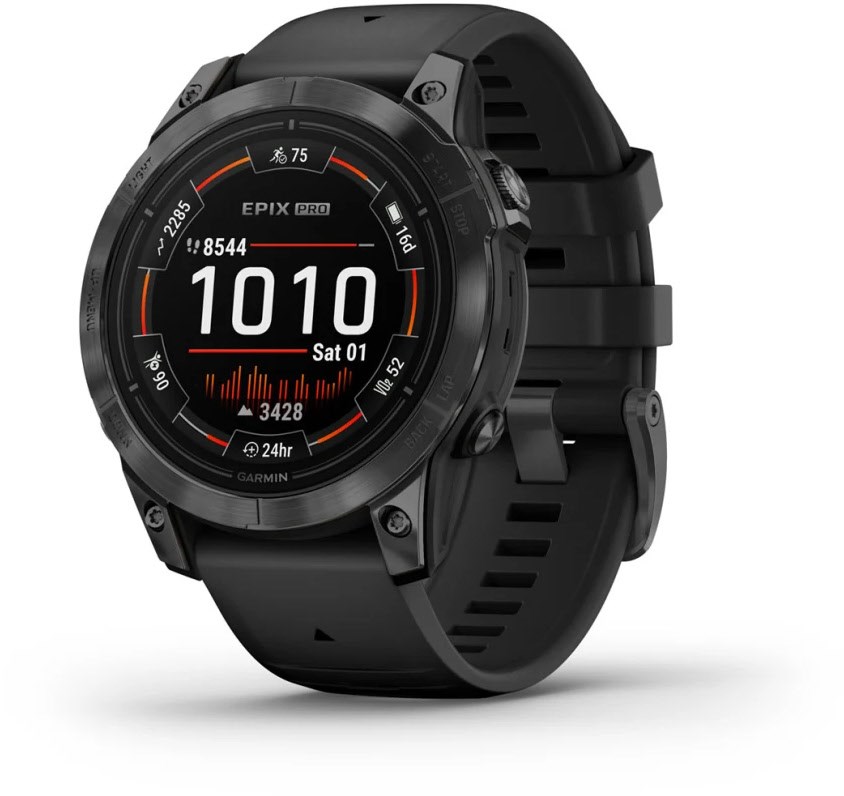 Epix Pro (Gen 2) (47mm) Sportuhr schwarz/schiefergrau von Garmin