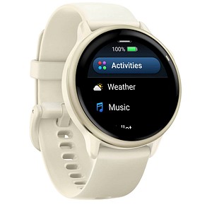 GARMIN Vivoactive 5 Smartwatch bone, lunargold von Garmin