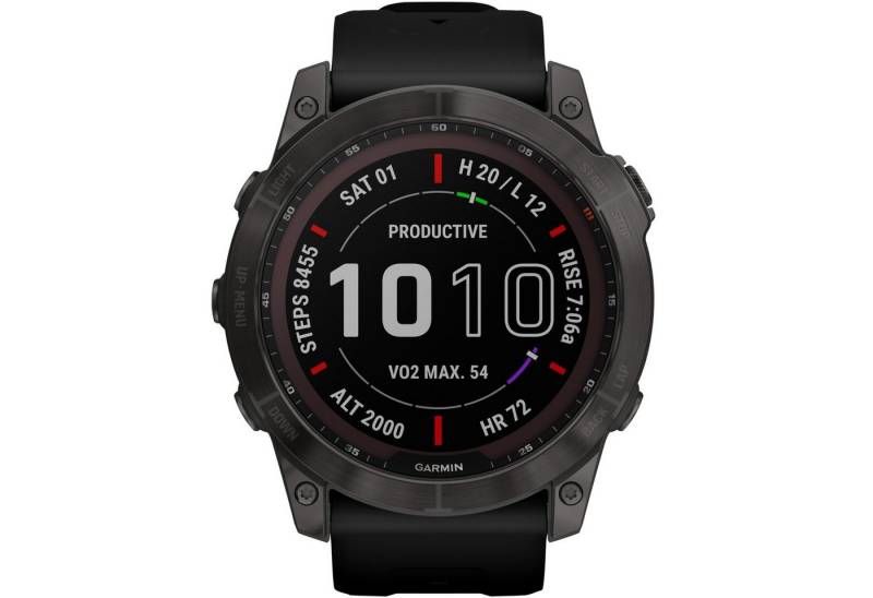 Garmin Armbanduhr Fenix 7X Sapphire Solar Smartwatch von Garmin