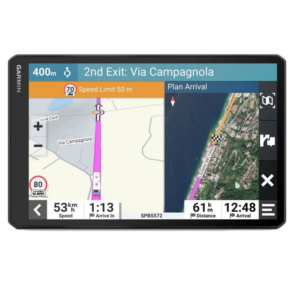 Garmin Camper 1095 - Navigationsgerät - schwarz Navigationsgerät Garmin Camper 1095 - Navigationsgerät - schwarz Navigationsgerät von Garmin