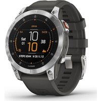 Garmin EPIX™ (Gen 2) Schiefergrau/Silber mit QuickFit®-Silikon-Armband 22 mm von Garmin