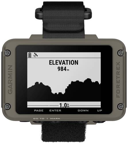 Garmin FORETREX® 901 GPS-Uhr Schwarz von Garmin