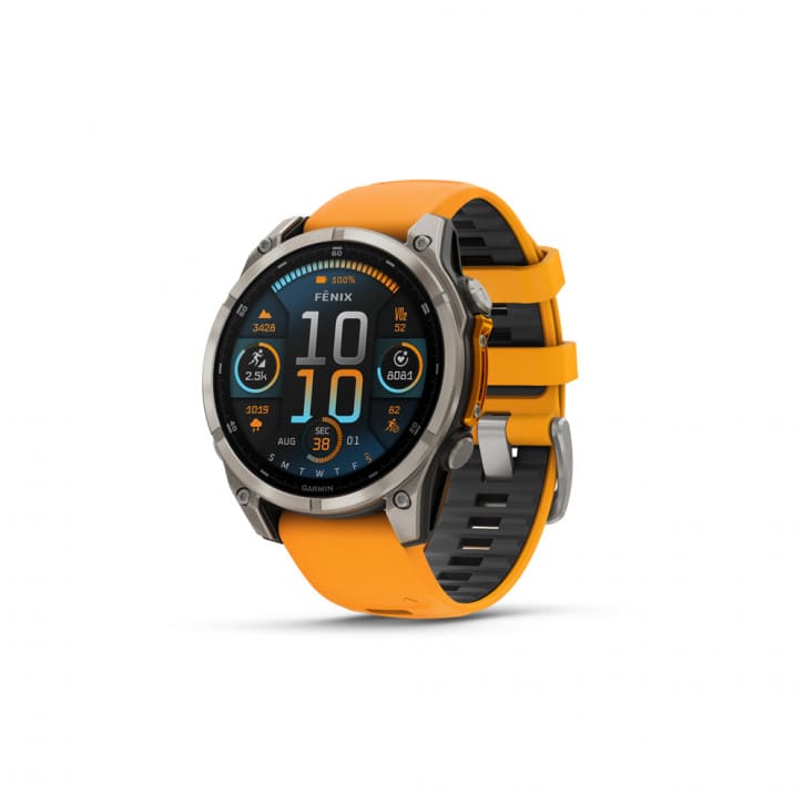 Garmin Fenix 8 Amoled Sapphire Graphit/Titanium Titan - 51 m von Garmin