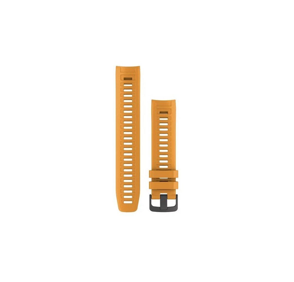 Garmin Fitness-Tracker Garmin QuickFit Silikonarmband 22mm gelb (Kompatibel mit Garmin Uhren), Stylisches gelbes Design, kompatibel mit Garmin Uhren von Garmin