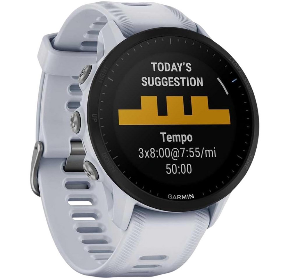 Garmin Forerunner 955 - Smartwatch - whitestone Smartwatch von Garmin