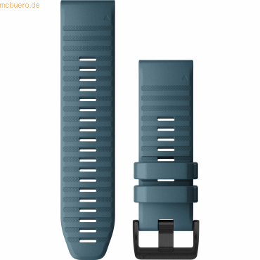 Garmin Garmin Ersatzarmband QuickFit 26mm Silikon Blau/Schiefergrau von Garmin