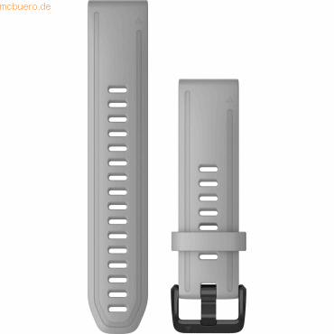 Garmin Garmin Ersatzarmband QuickFit20 Silikon Hellgrau/Schiefergrau Garmin Garmin Ersatzarmband QuickFit20 Silikon Hellgrau/Schiefergrau von Garmin