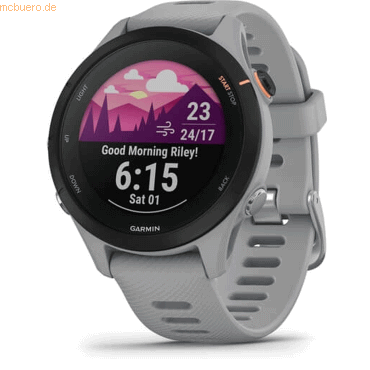 Garmin Garmin Forerunner 255S Basic Powder Grey von Garmin