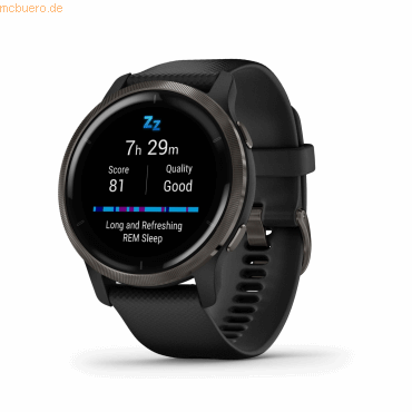 Garmin Garmin VENU 2 Schwarz/Schiefergrau Garmin Garmin VENU 2 Schwarz/Schiefergrau von Garmin
