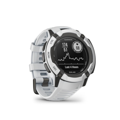 Garmin INSTINCT 2X Solar Multisport-Smartwatch steinweiß von Garmin