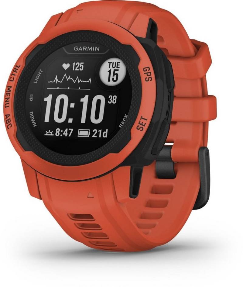 Garmin Instinct 2 2S Rot 40 mm Smartwatch von Garmin
