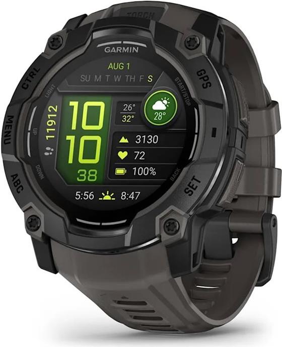 Garmin Instinct 3 AMOLED 50mm Schwarz (010-03020-00) von Garmin