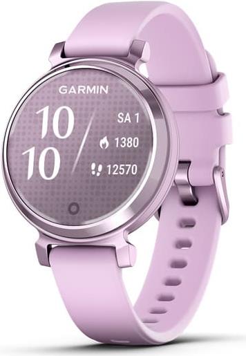 Garmin Lily 2 - Metallic lilac - intelligente Uhr mit Band - Silikon - Flieder - Handgelenkgröße: 110-175 mm - einfarbig - Bluetooth - 24.4 g (010-02839-01) von Garmin
