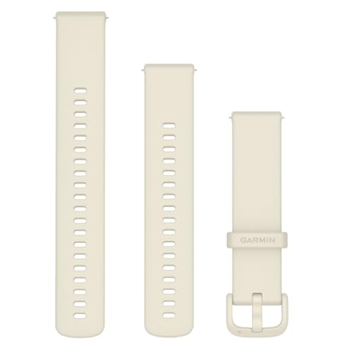 Garmin Original Accessories Vivoactive 6 20 mm Silikon-Armband mit LCD-Displayschutzfolie, Knochen, 20 mm, modisch, Steingrau, 20mm, Modern Garmin Original Accessories Vivoactive 6 20 mm Silikon-Armband mit LCD-Displayschutzfolie, Knochen, 20 mm, modisch, Steingrau, 20mm, Modern von Garmin