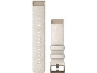 Garmin QuickFit 20 Mèlée-Nylon-Armband, creme/goldfarben Garmin QuickFit 20 Mèlée-Nylon-Armband, creme/goldfarben von Garmin