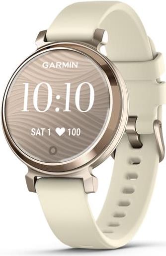 Garmin Sportuhr Lily 2 Cream Gold/Coconut - GARMIN Sportuhr Lily 2 Cream Gold/CoconutTouchscreen: Ja - Verbindungsmöglichkeiten: Bluetooth - Kompass: Nein - Farbe Gehäuse: Gold - Beige - Armbandtyp: Sportarmband - Anzeige: Digital (010-02839-00) von Garmin