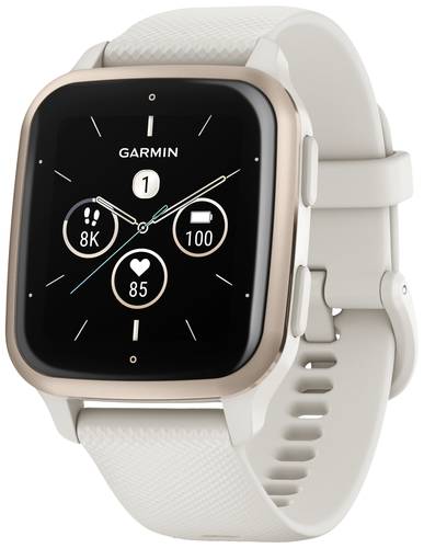 Garmin VENU® SQ 2 Music Smartwatch Elfenbein von Garmin