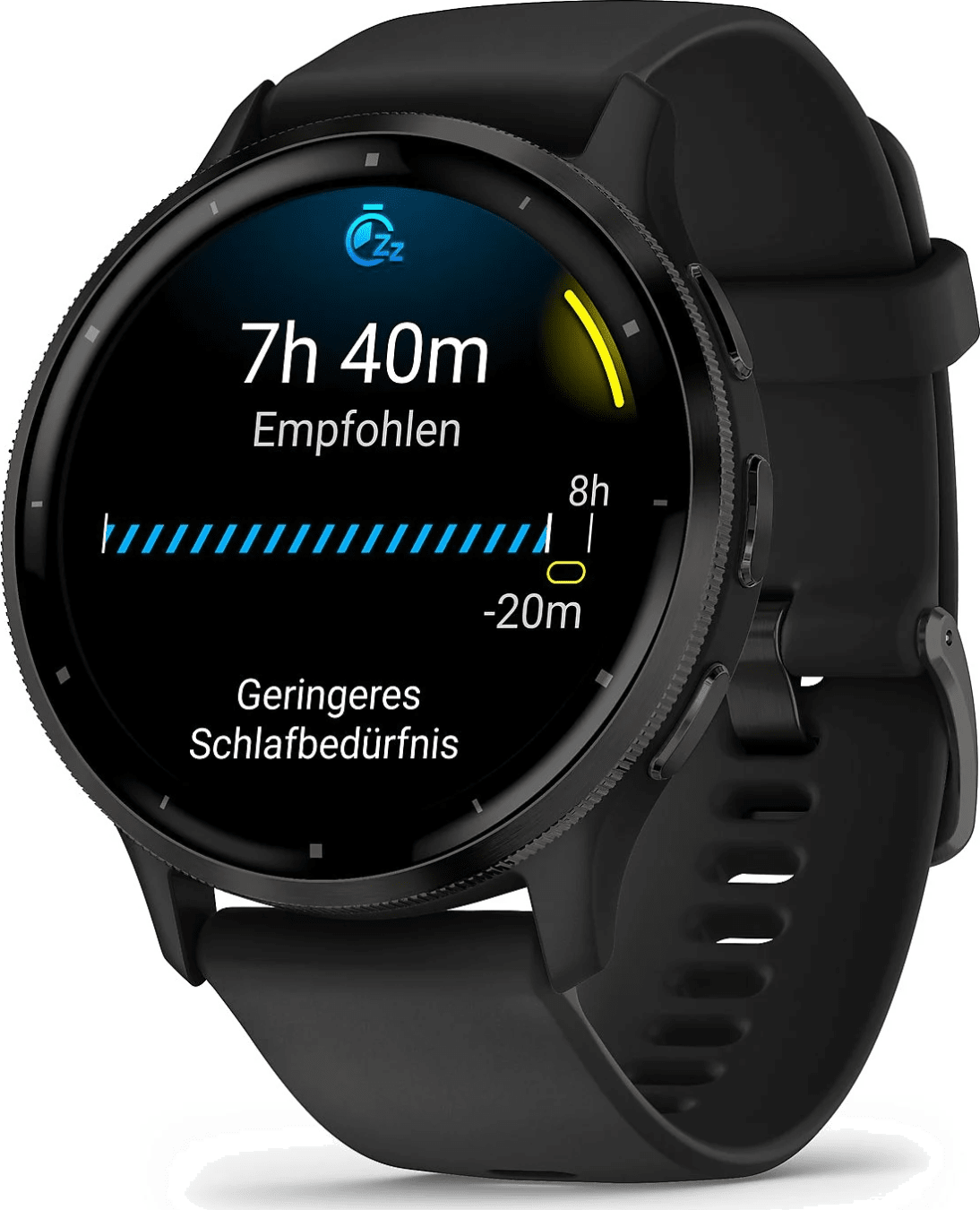 Garmin Venu® 3 Smartwatch, Faserverstärkte Polymergehäuse, 45 mm von Garmin