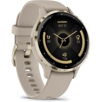 Garmin Venu® 3S French Gray/Softgold mit Schnellwechsel-Silikon-Armband von Garmin