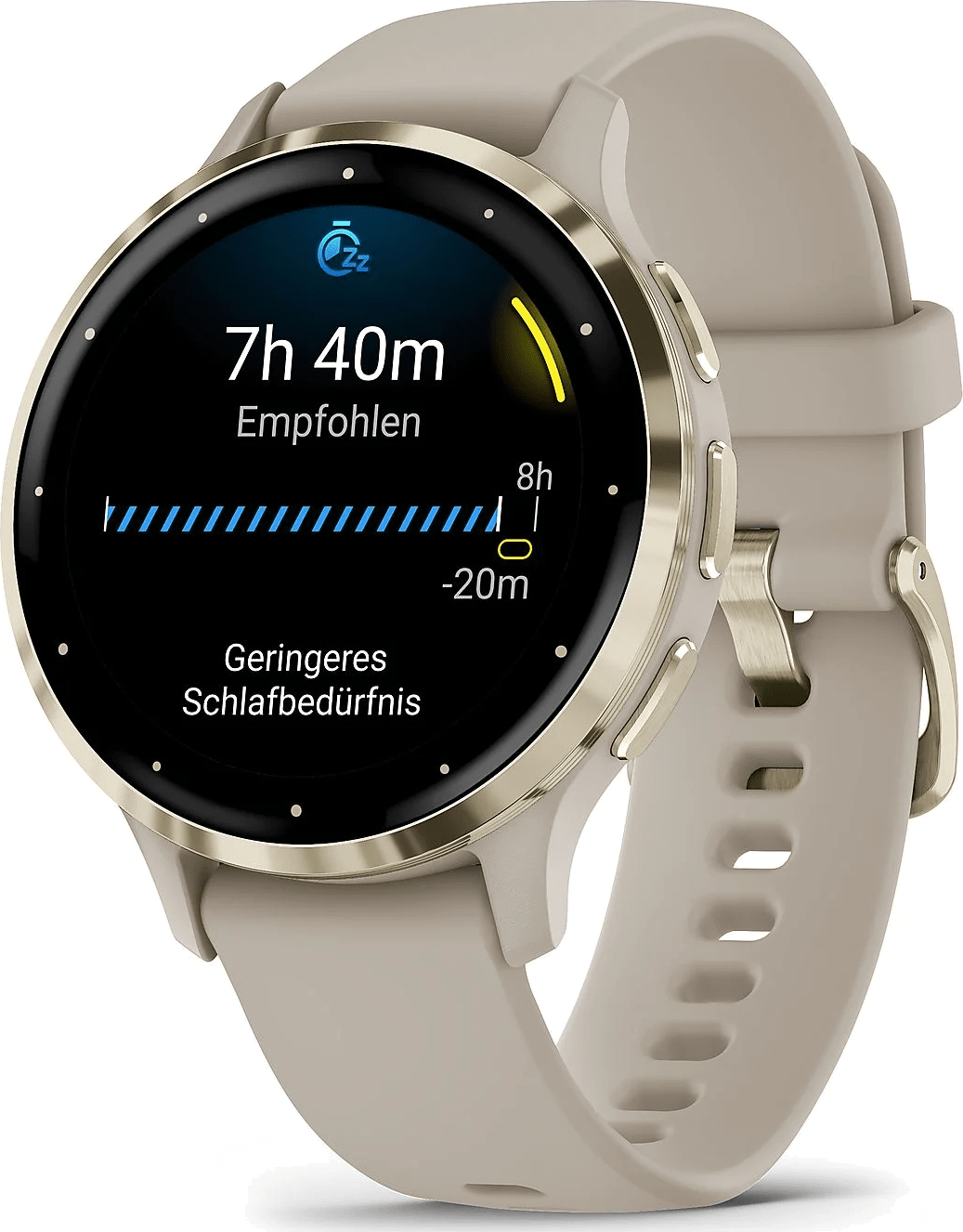 Garmin Venu® 3S ​​Smartwatch, Faserverstärkte Polymergehäuse, 41 mm von Garmin