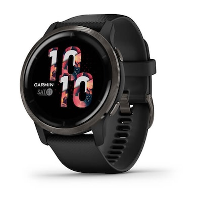 Garmin Venu 2 GPS-Multisportuhr Schwarz/Schiefergrau Smartwatch Garmin Venu 2 GPS-Multisportuhr Schwarz/Schiefergrau Smartwatch von Garmin