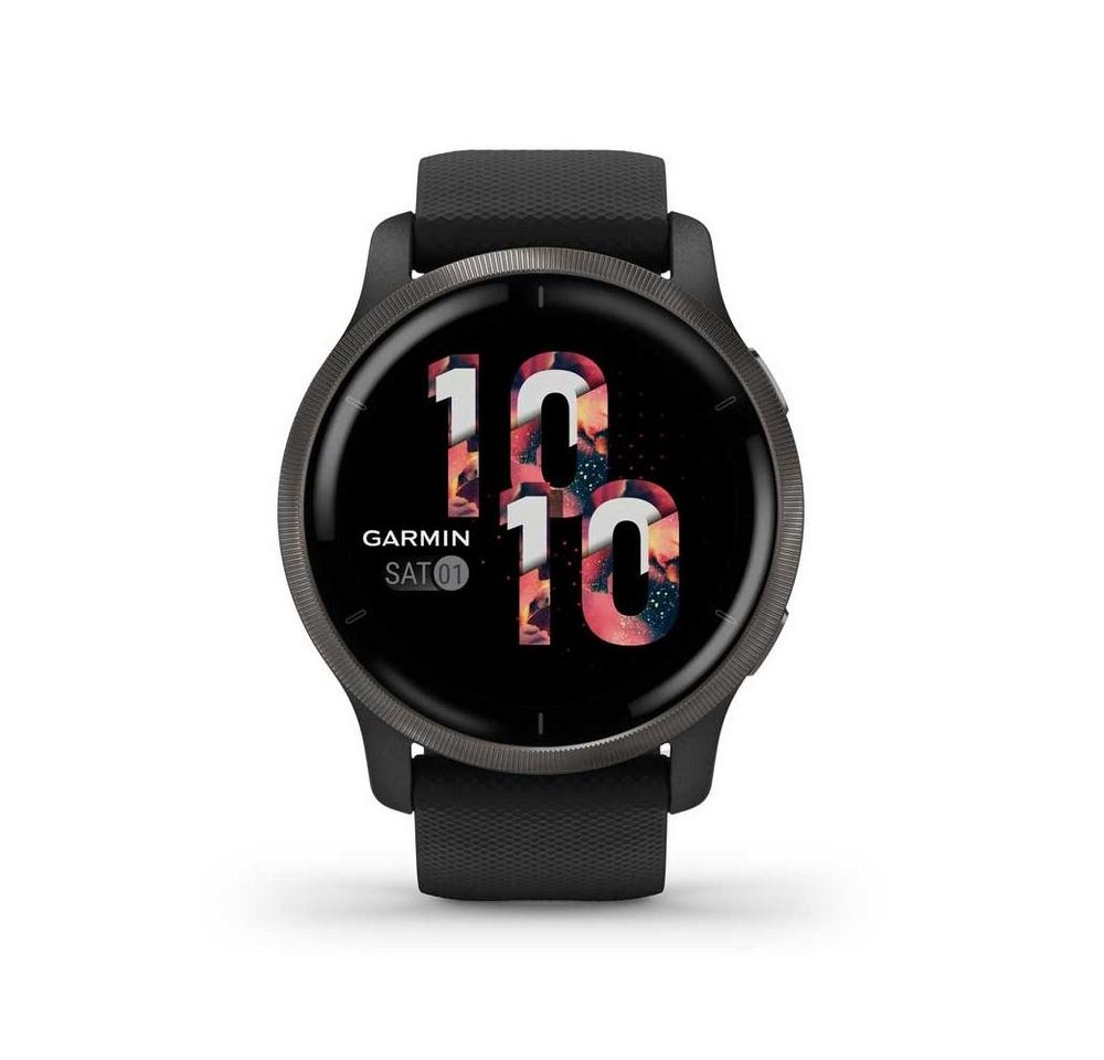 Garmin Venu 2 Smartwatch schwarz/schiefergrau Smartwatch Garmin Venu 2 Smartwatch schwarz/schiefergrau Smartwatch von Garmin