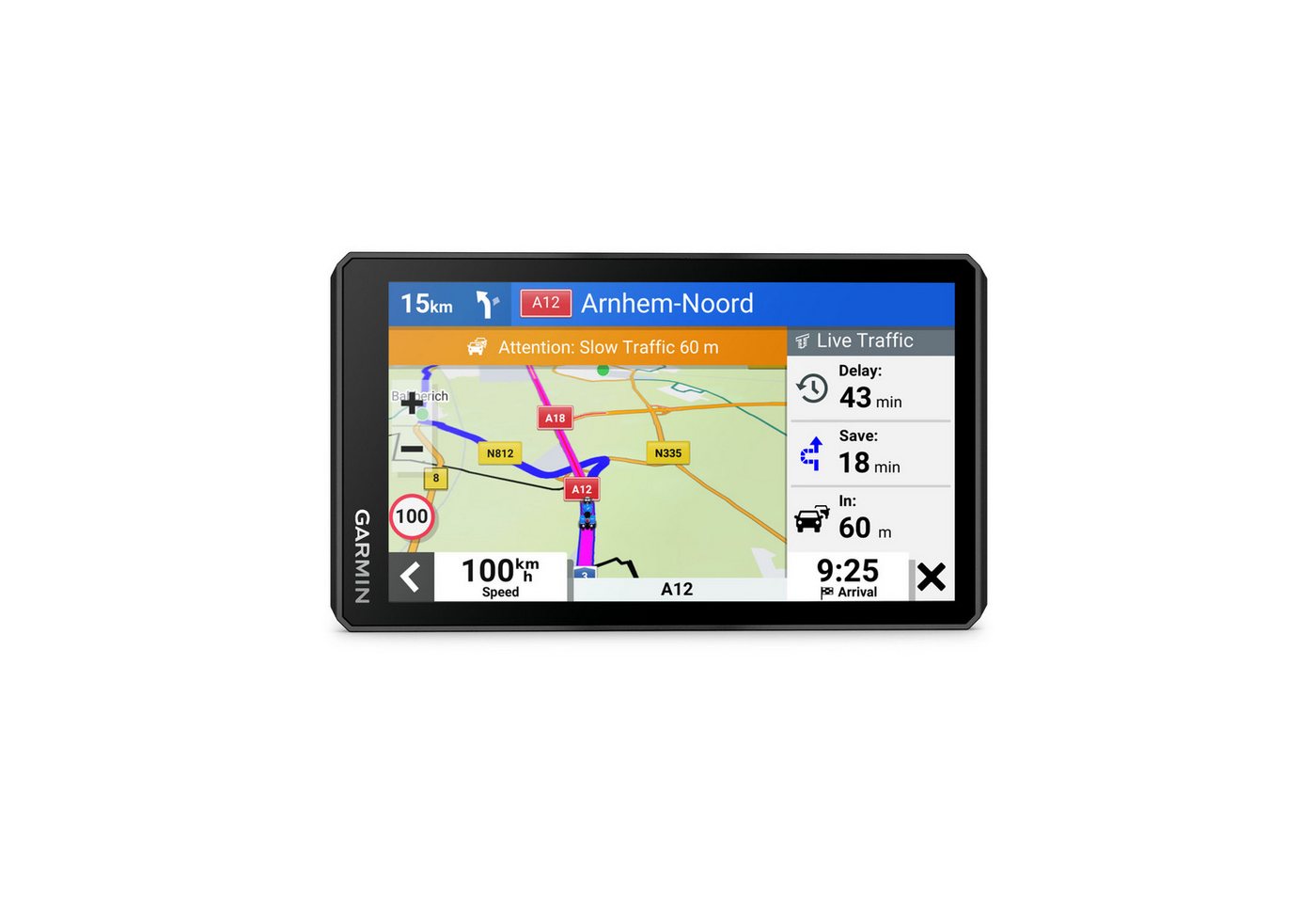 Garmin Zumo XT2 Motorrad Europa, 6Zoll, Offroad Karten Motorrad-Navigationsgerät (Zentraleuropa, Offroad-Karten, entspiegelte Sicht, 6Zoll Display) von Garmin