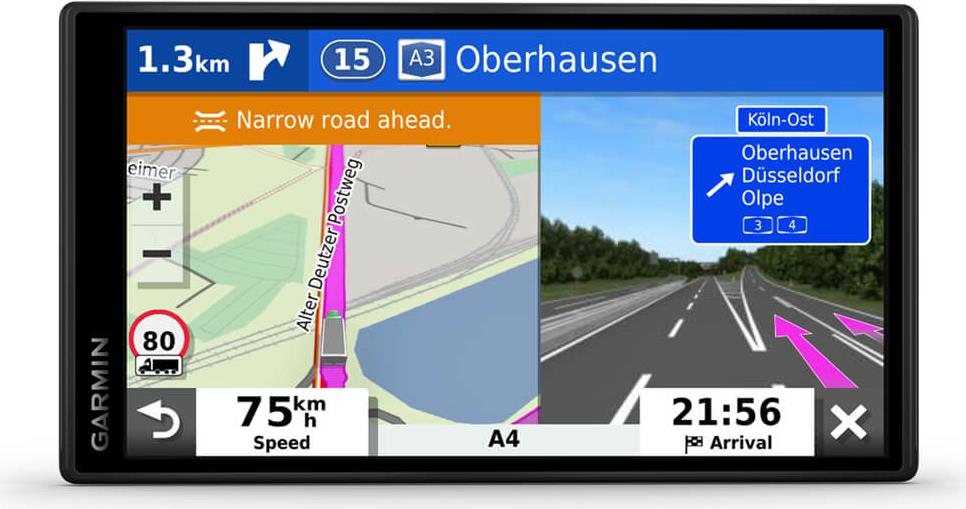 Garmin dezl LGV500 Navigationssystem Fixed 14 cm (5.5) TFT Touchscreen 150,5 g Schwarz (010-02603-11) von Garmin