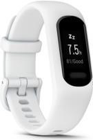 Garmin vívosmart 5 - Aktivitätsmesser mit Band - Silikon - weiß - Bandgröße: S/M - einfarbig - Bluetooth, ANT+ - 24,5 g (010-02645-11) von Garmin